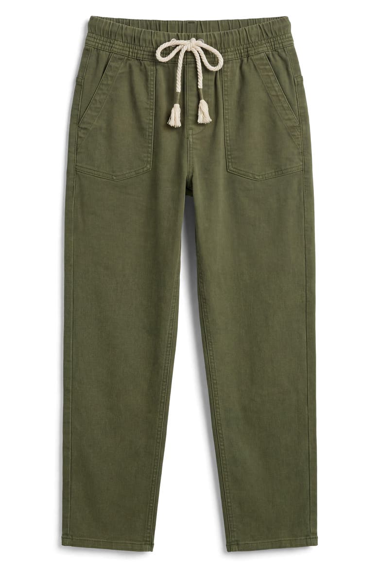 Stella High Rise Soft Barrel Pants, Alternate, color, OLIVE
