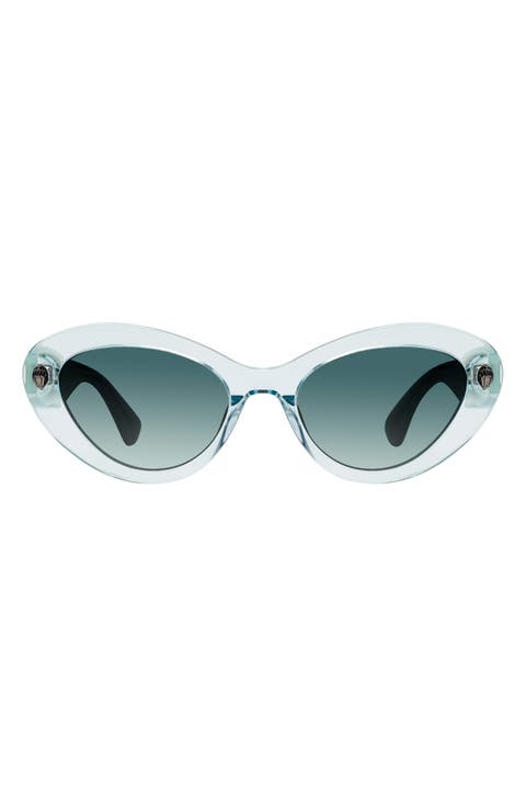 52mm Cat Eye Sunglasses