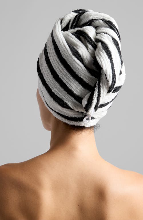 Parachute Resort Stripe Organic Cotton Hair Wrap In Multi