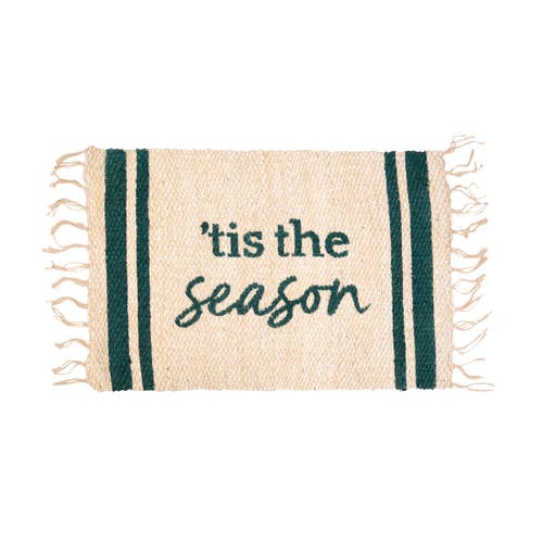Carol & Frank 'tis The Season Jute Rug In Multi