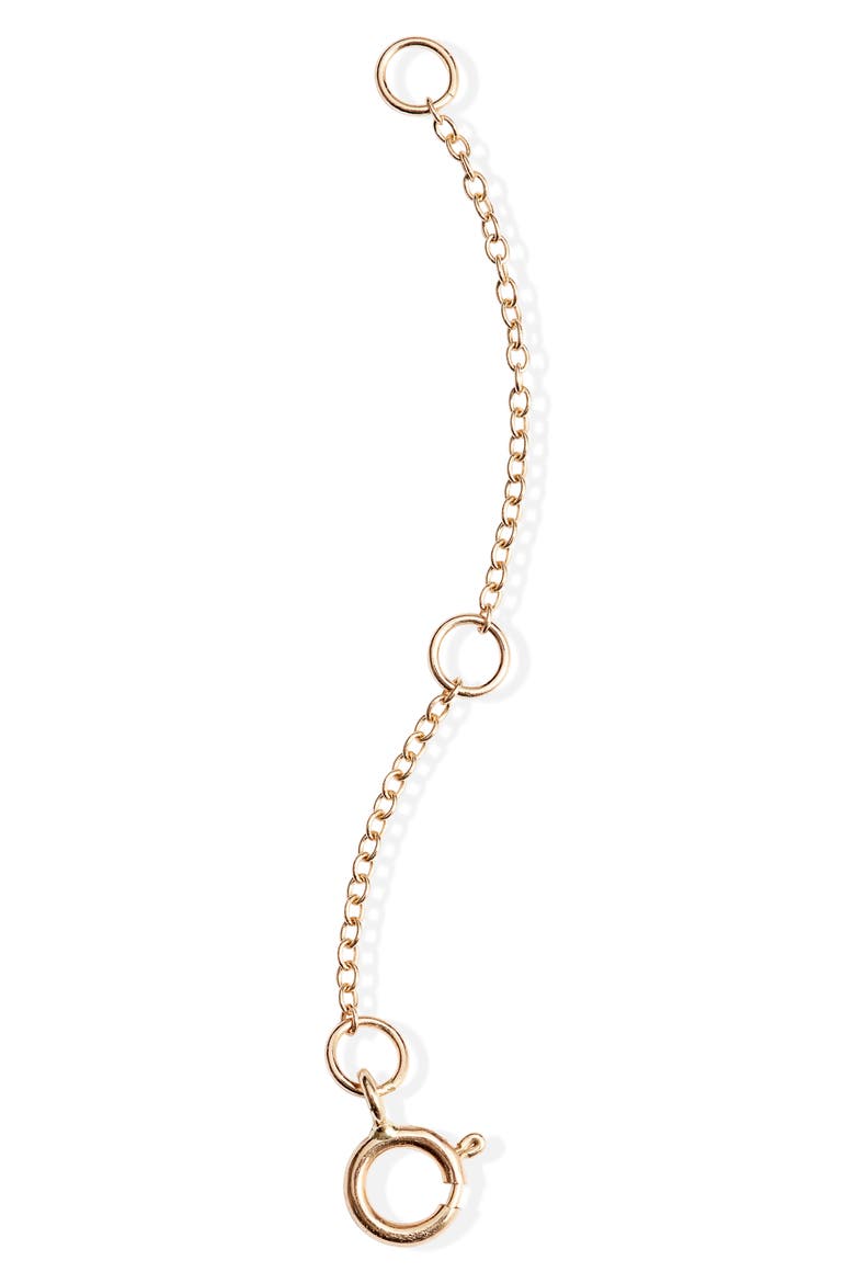 2-Inch Necklace Extender, Main, color, 14K YELLOW GOLD