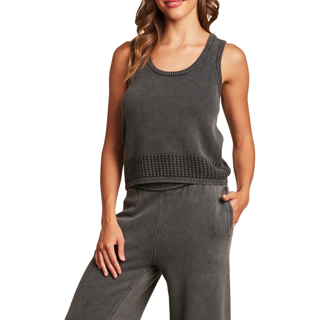 BAREFOOT DREAMS BAREFOOT DREAMS SUN BLEACHED MESH TANK