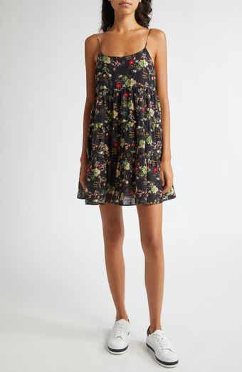 Alice + Olivia Collen Floral Spaghetti Strap Tiered Alice + Olivia Collen Floral Spaghetti Strap Tiered