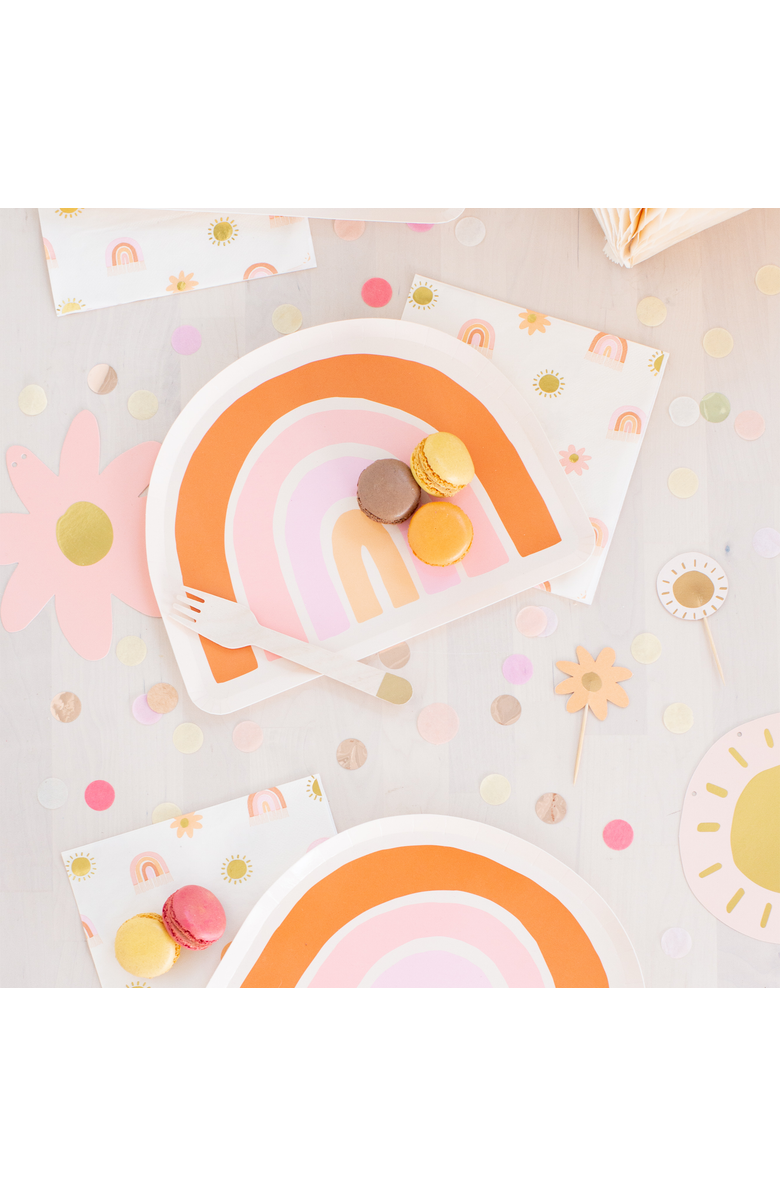 Daydream Society Boho Rainbow Large Napkins, Alternate, color, Assorted Pre-Pack