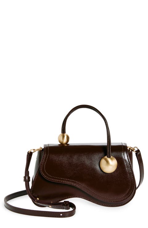 Kazia Leather Crossbody Bag