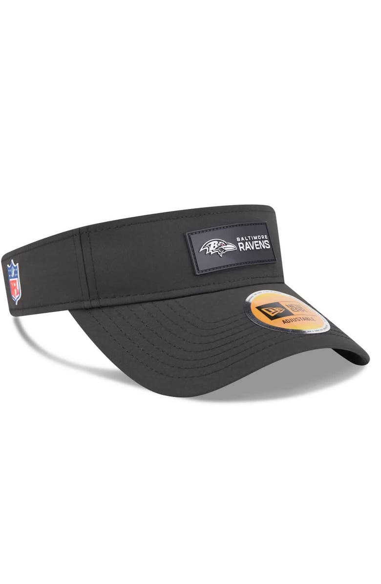 New Era Men's New Era Black Baltimore Ravens 2025 Sideline  Visor, Alternate, color, Black