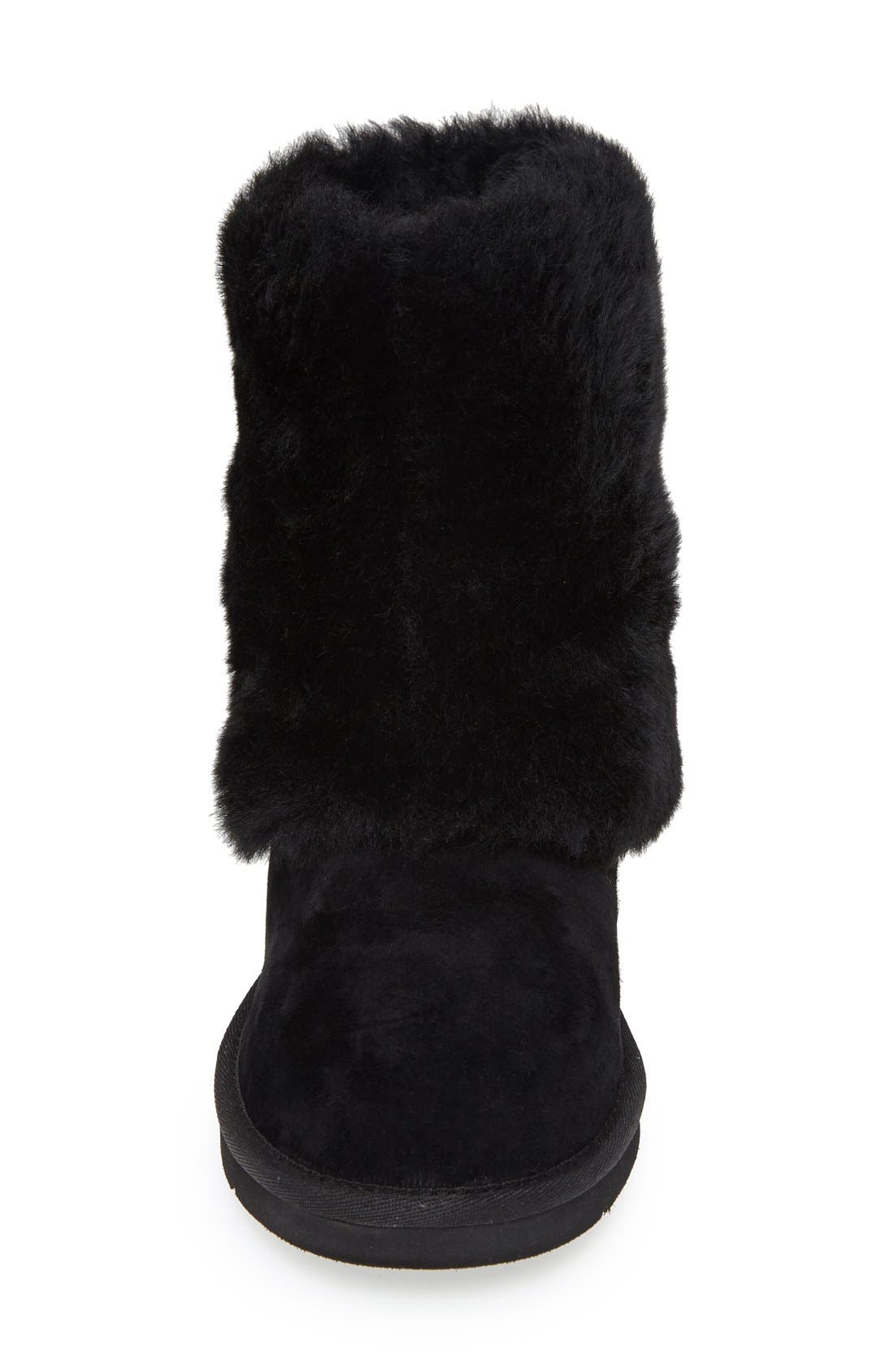 UGG<sup>®</sup> 'Patten' Water Resistant Silkee<sup>™</sup> Suede Shearling Cuff Boot, Alternate, color, 