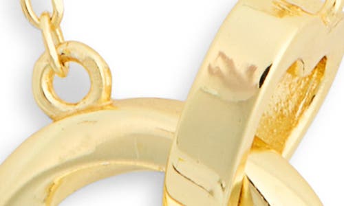 Argento Vivo Ti Amo Interlock Heart Necklace