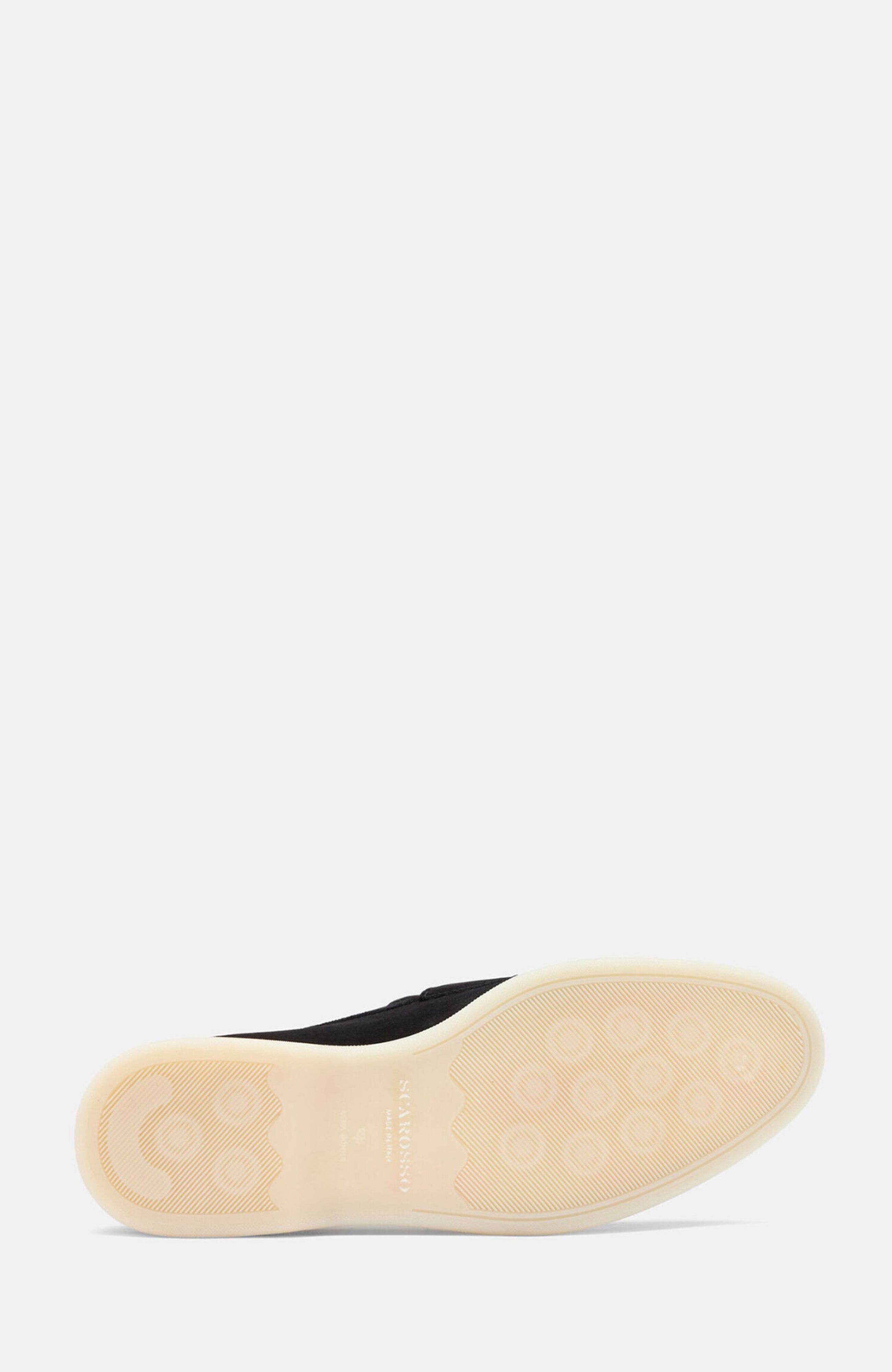 SCAROSSO Luciano Loafers, Alternate, color, Black Edit - Suede