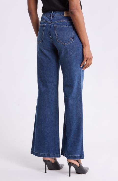 Bella High Waist Wide Leg Jeans
