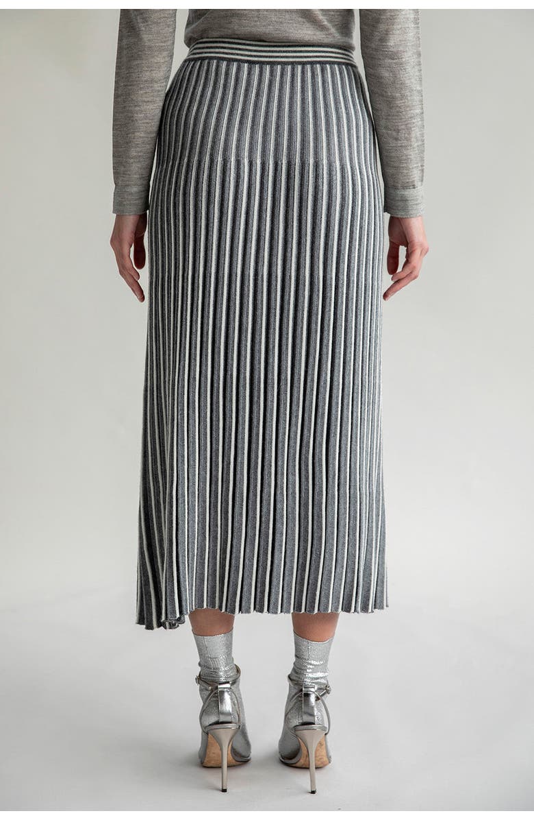 SSKEIN Adeline Skirt, Alternate, color, Grey Ivory