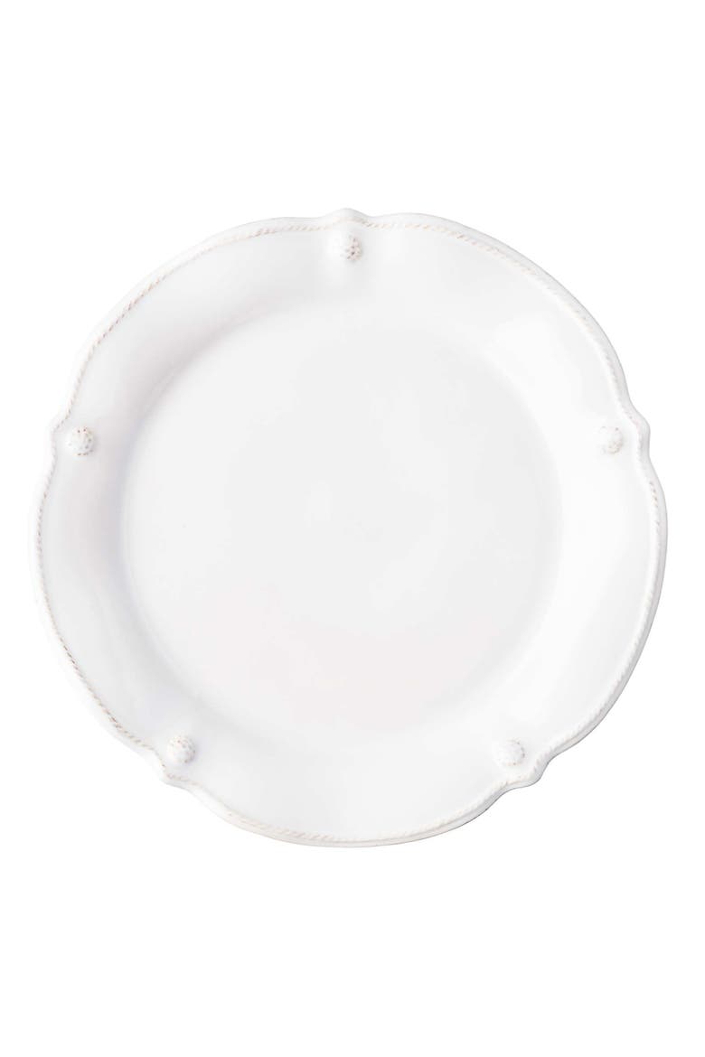 Berry & Thread Whitewash Flare Cocktail Plate, Main, color, WHITEWASH