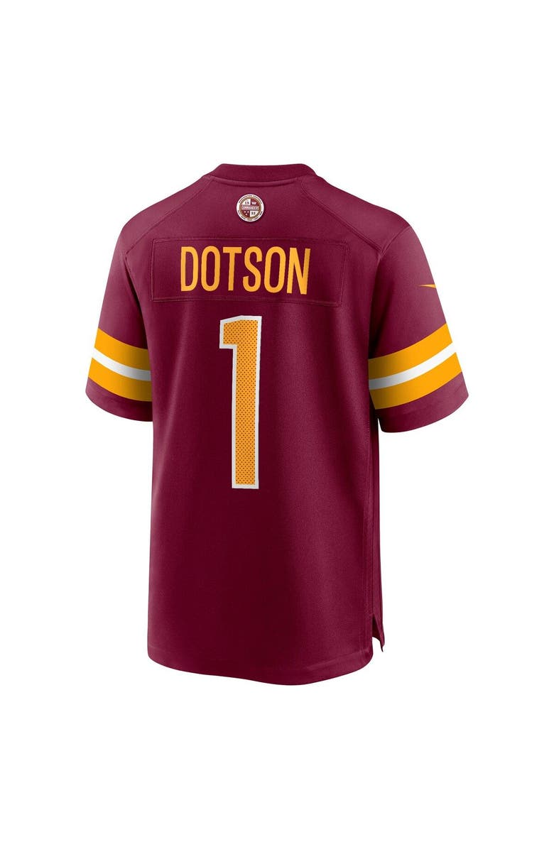 Nike Men's Nike Jahan Dotson Burgundy Washington Commanders Player Game Jersey, Alternate, color, 
