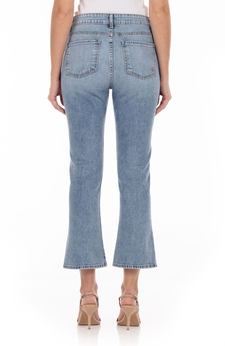 Fidelity Denim Juniper Crop Flare Jeans, Alternate, color, 