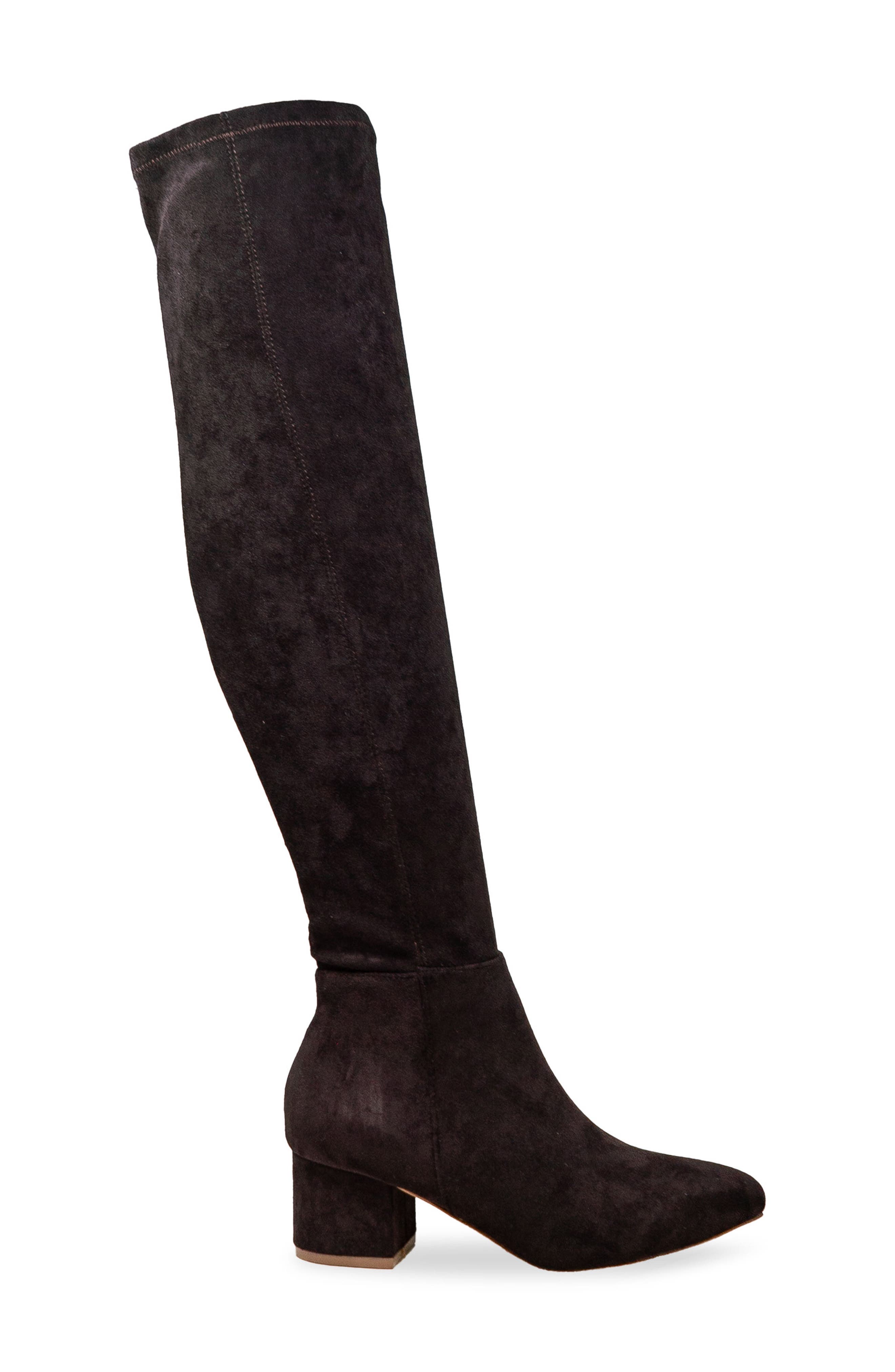 CHASE AND CHLOE Wynter Over The Knee Boot, Alternate, color, Brown