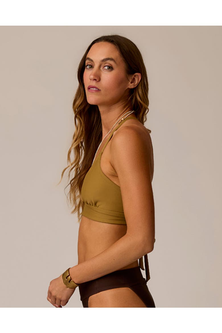 Dahlia Compression Top, Alternate, color, Golden