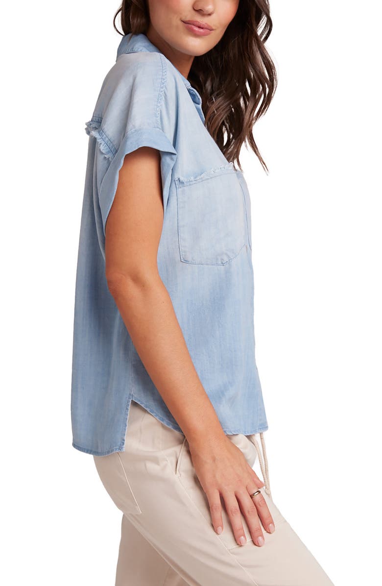 Bella Dahl Dolman Sleeve Button-Up Shirt, Alternate, color, 