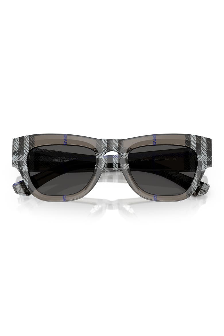 51mm Square Sunglasses, Alternate, color, DARK GREEN