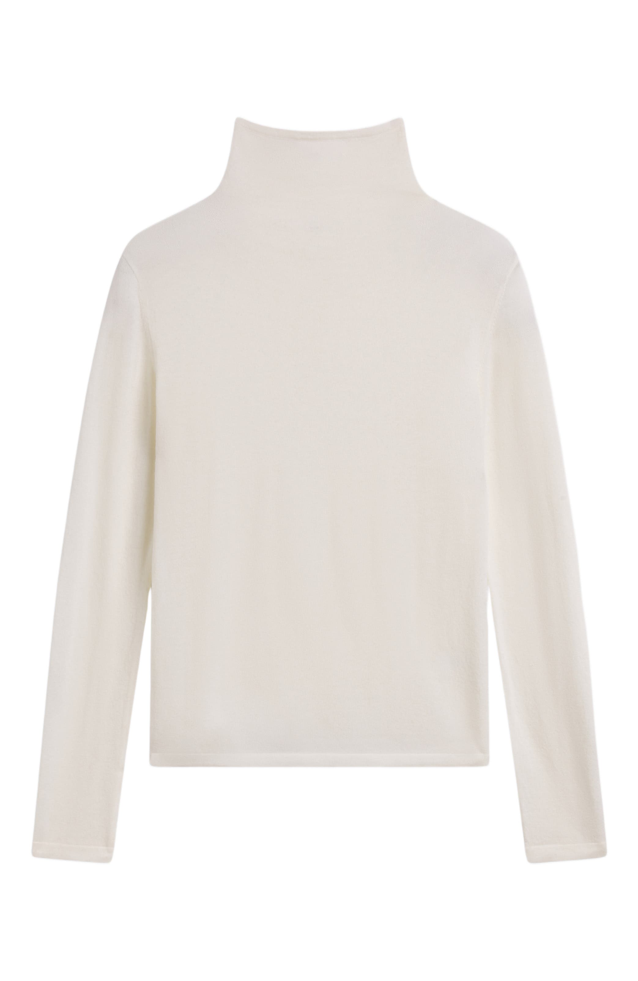 Funnel Wool/Cash Turtleneck - image 4