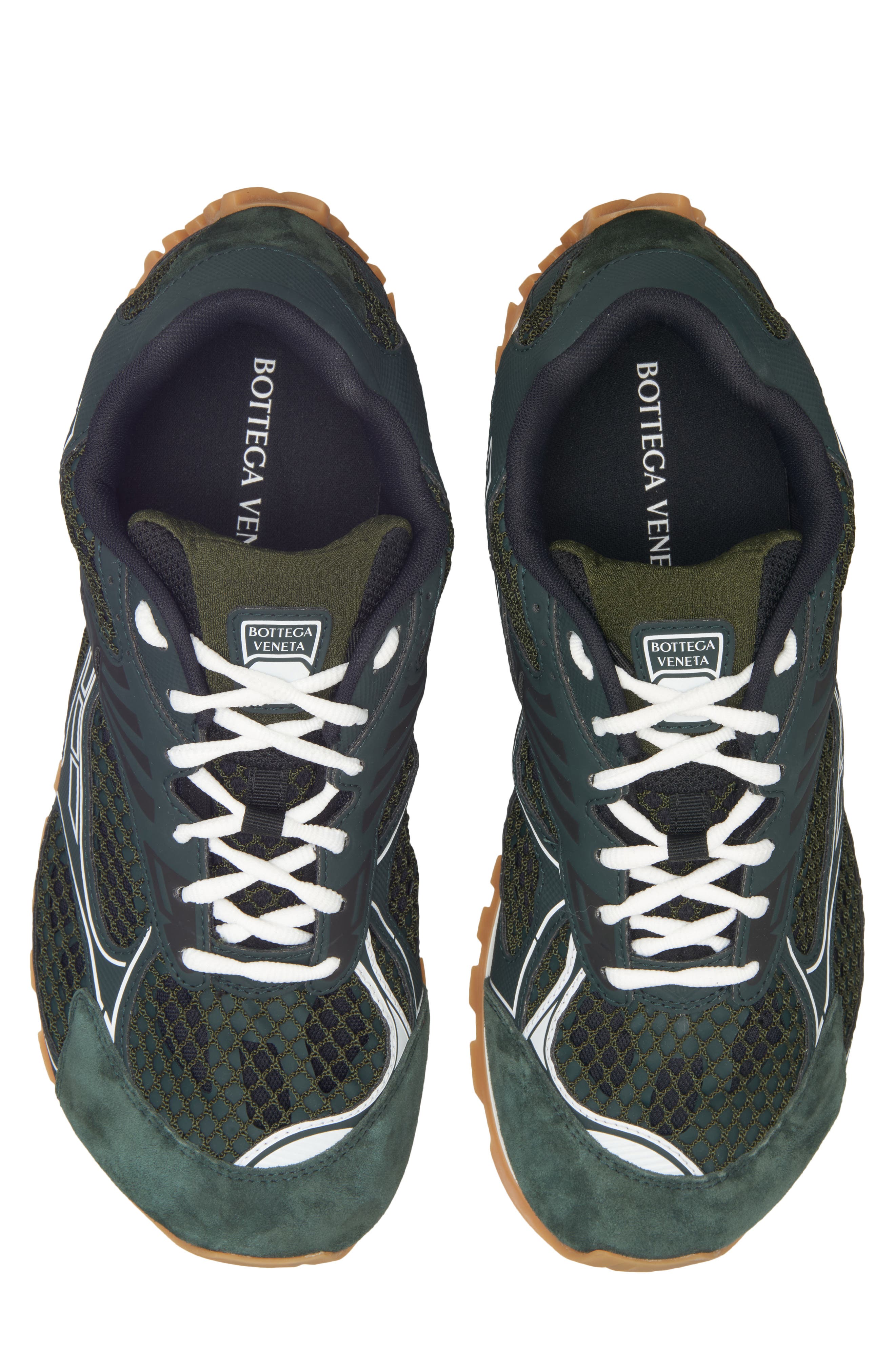 Bottega Veneta Orbit Low Top Sneaker, Alternate, color, 3264 Dark Green