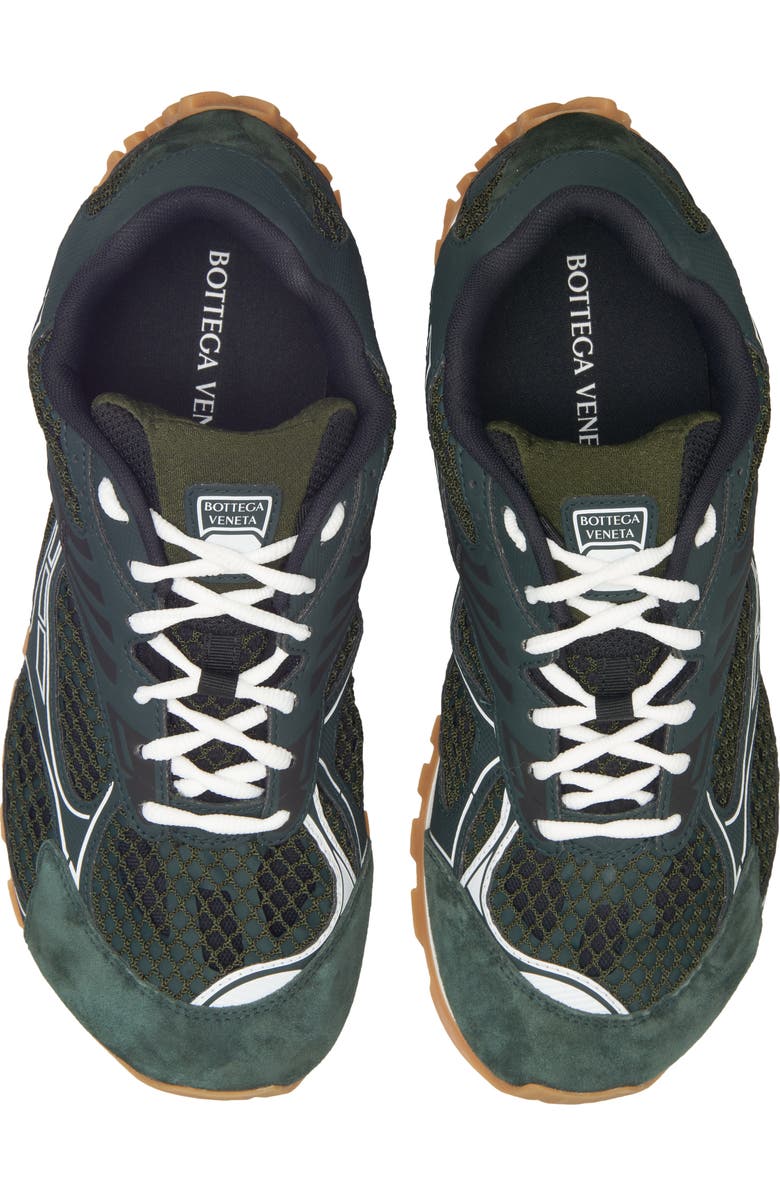 Bottega Veneta Orbit Low Top Sneaker, Alternate, color, 3264 Dark Green