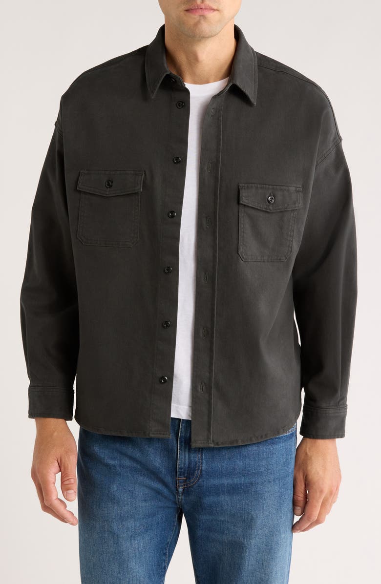 Citizens of Humanity Shigoto Button-Up Shirt, Main, color, Grey Green