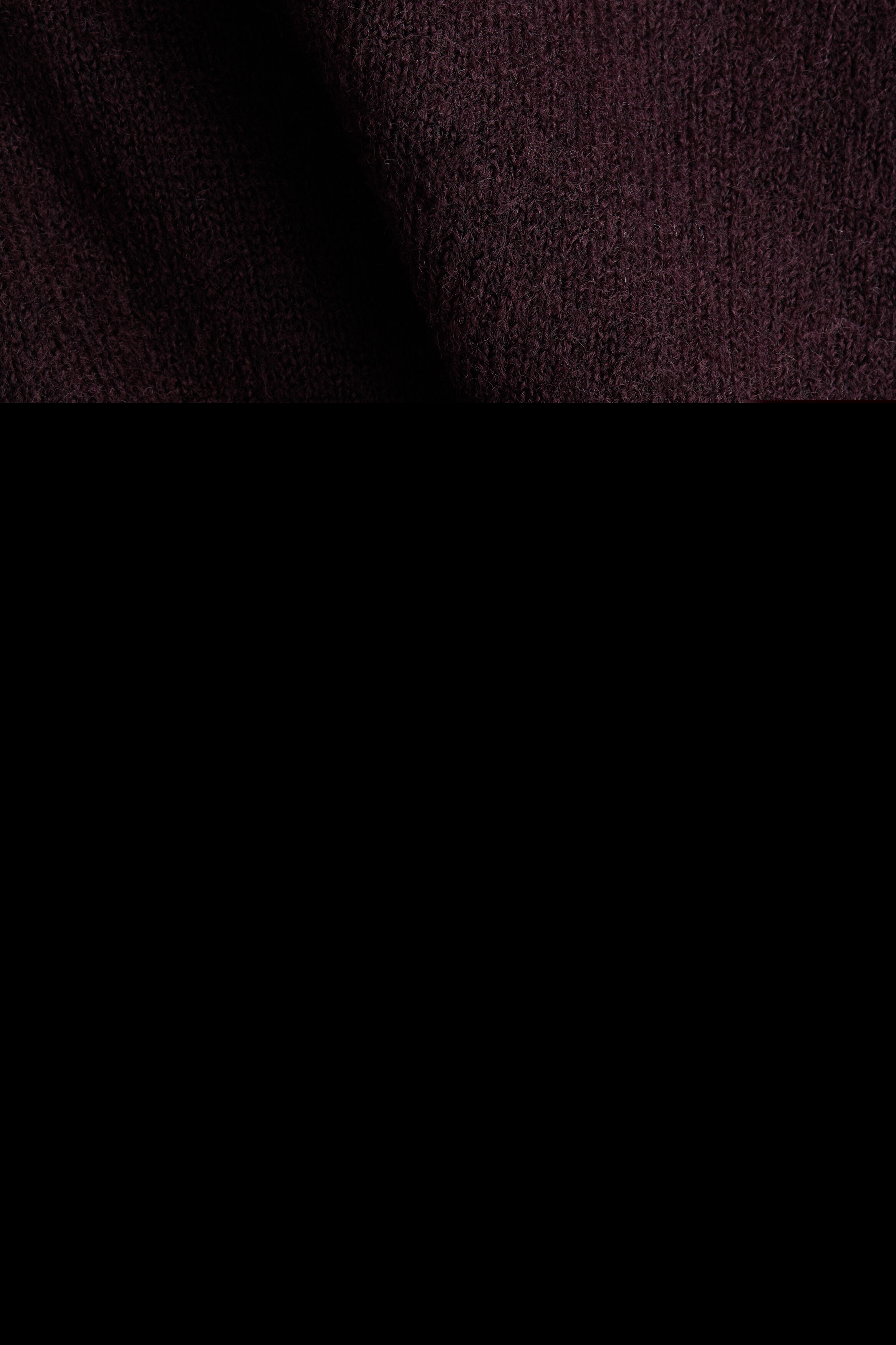 Knit T-Shirt, Alternate, color, Dark purple