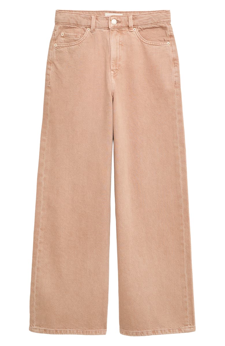 PER UNA BY M&S High Waist Wide Leg Jeans, Alternate, color, Brown