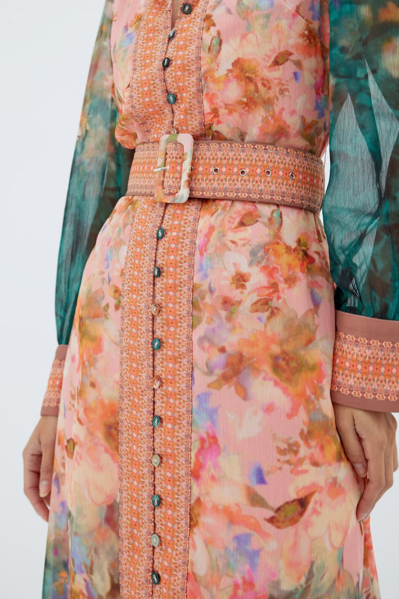 Freya Dress, Alternate, color, Coral