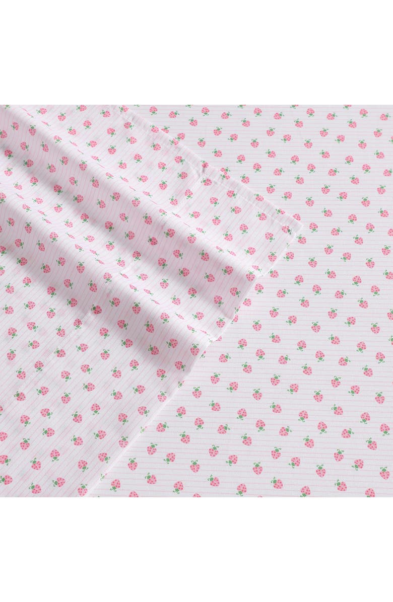 Laura Ashley Sweet Ladybugs Sheet Set, Alternate, color, Lt-Pastel Pink