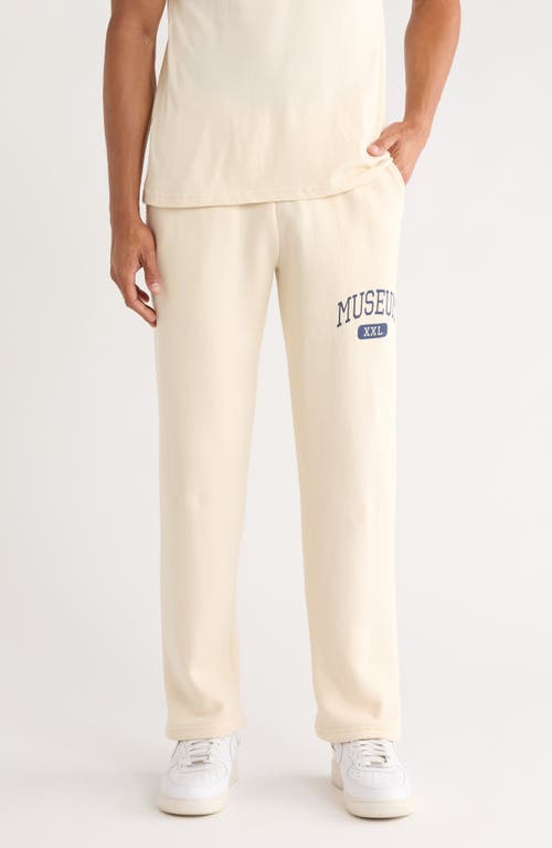 Museum of Peace & Quiet Arch Logo Graphic Sweatpants in Bone  product