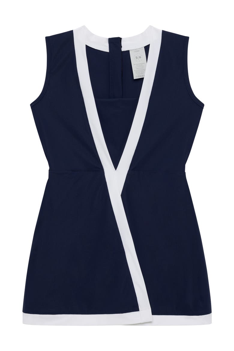 Girls Tennis Skort Dress, Main, color, Navy