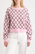 24Colours Stitch On Crewneck Sweater