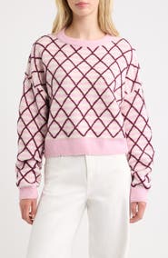 24Colours Stitch On Crewneck Sweater