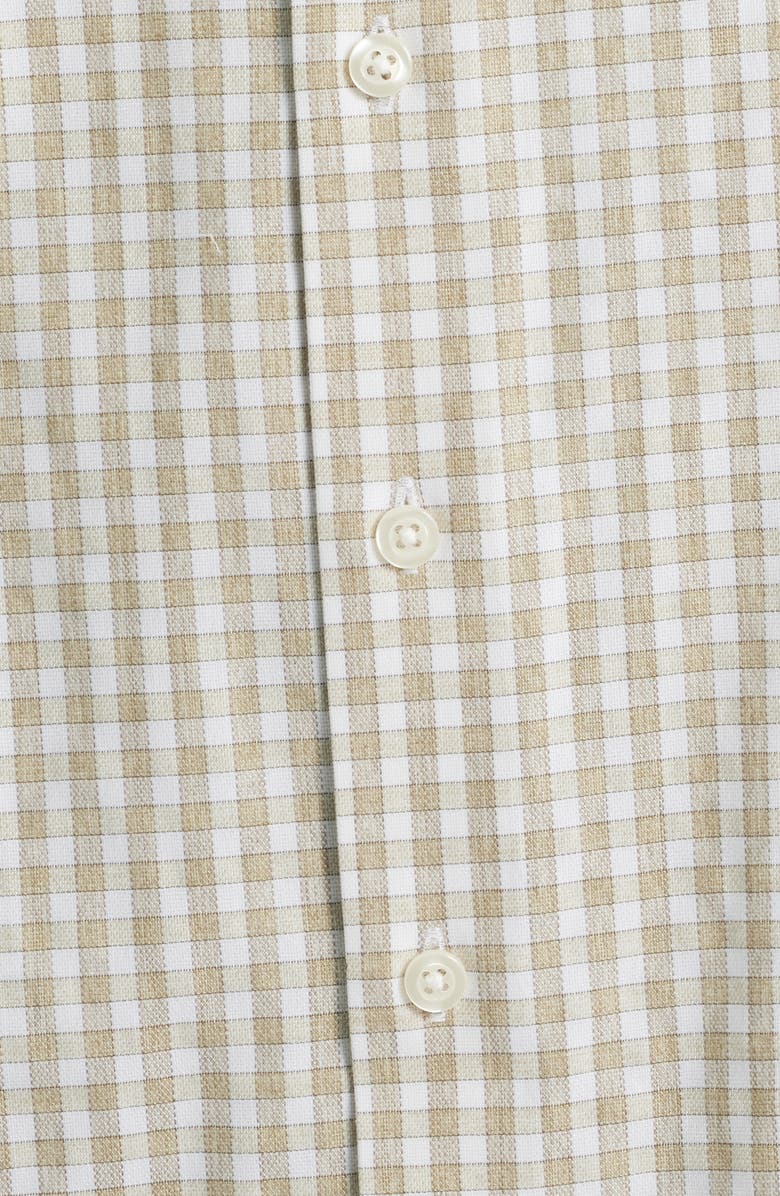 johnnie-O Westwood Plaid Button-Up Shirt, Alternate, color, Hazelnut