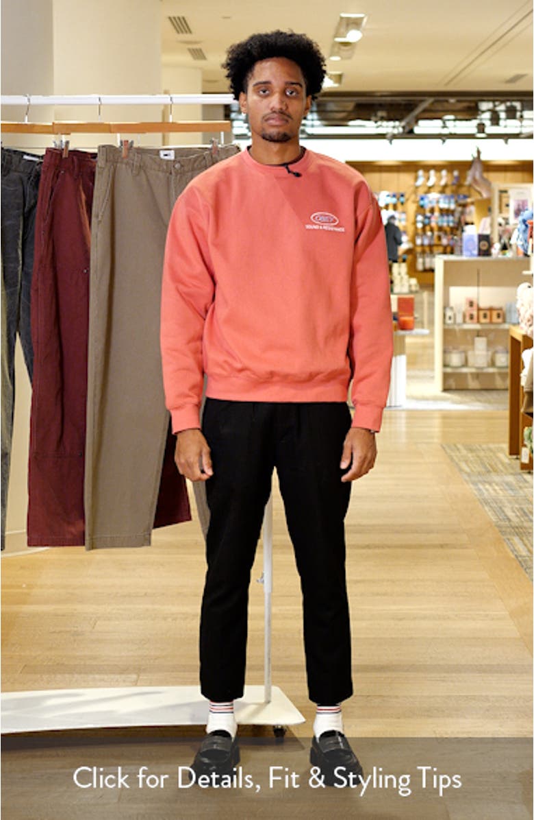 Sound and Resistance Embroidered Sweatshirt, sales video thumbnail