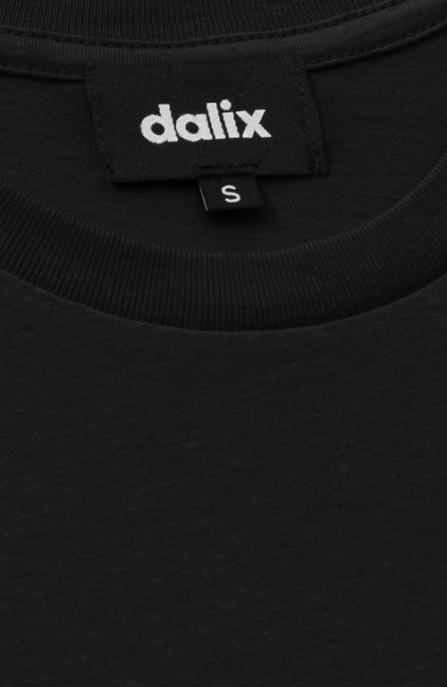 Dalix Womens Bow Lightweight Everyday Tee In Black