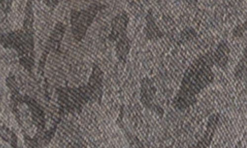 Kut From The Kloth Miley Animal Print Jacquard Denim Jacket In Gray