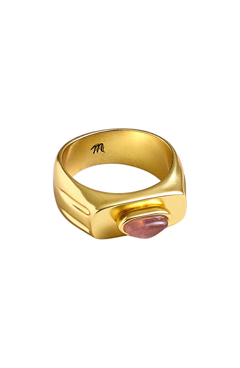 Madewell Royal Stone Chunky Ring, Main, color, 