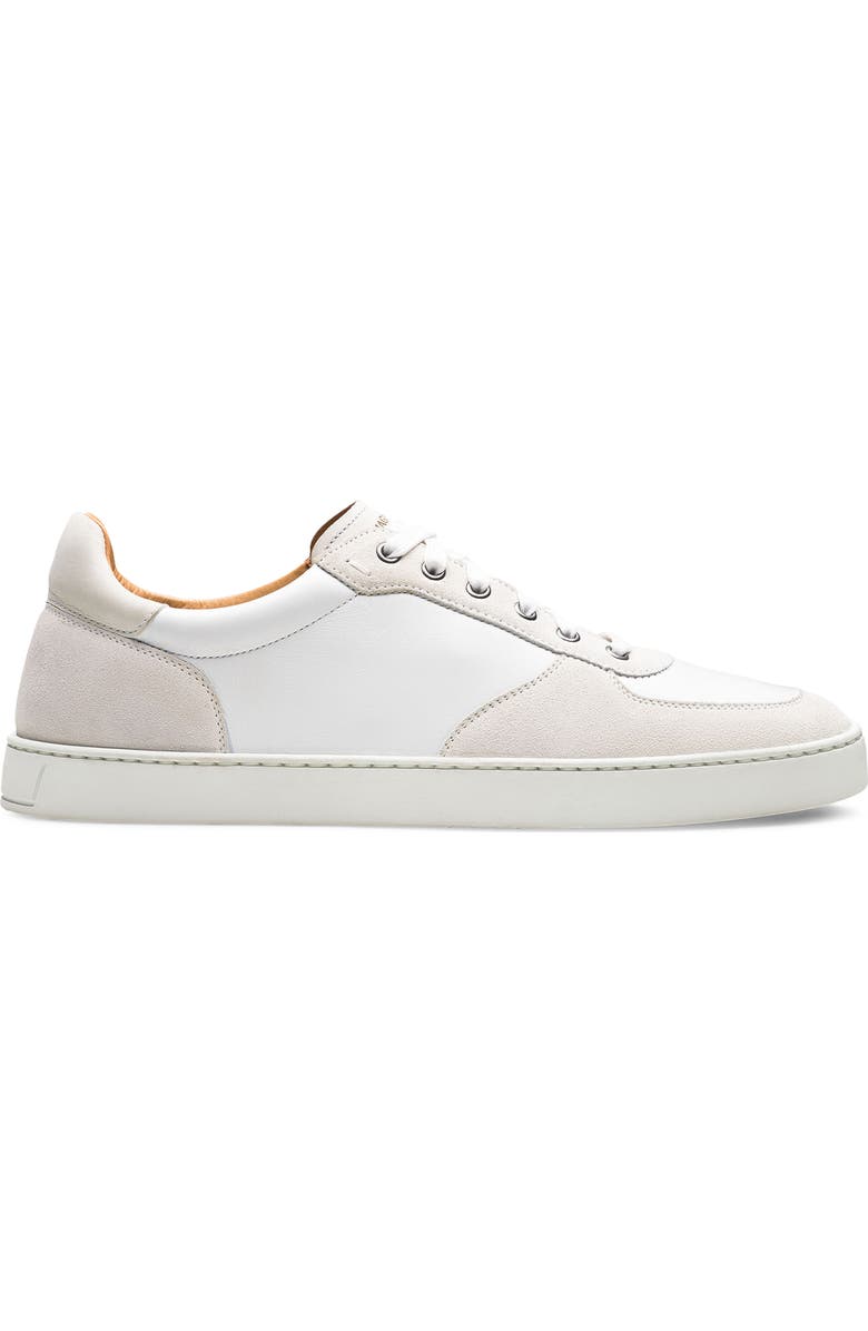 Magnanni Project Lo Leather Sneaker, Alternate, color, White/ White