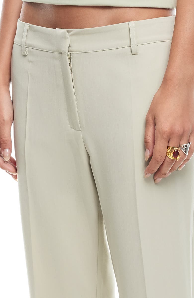 LIONESS Bessette Low Rise Pants, Alternate, color, Matcha