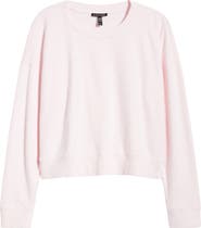 Eileen Fisher Organic Cotton Crop Sweatshirt