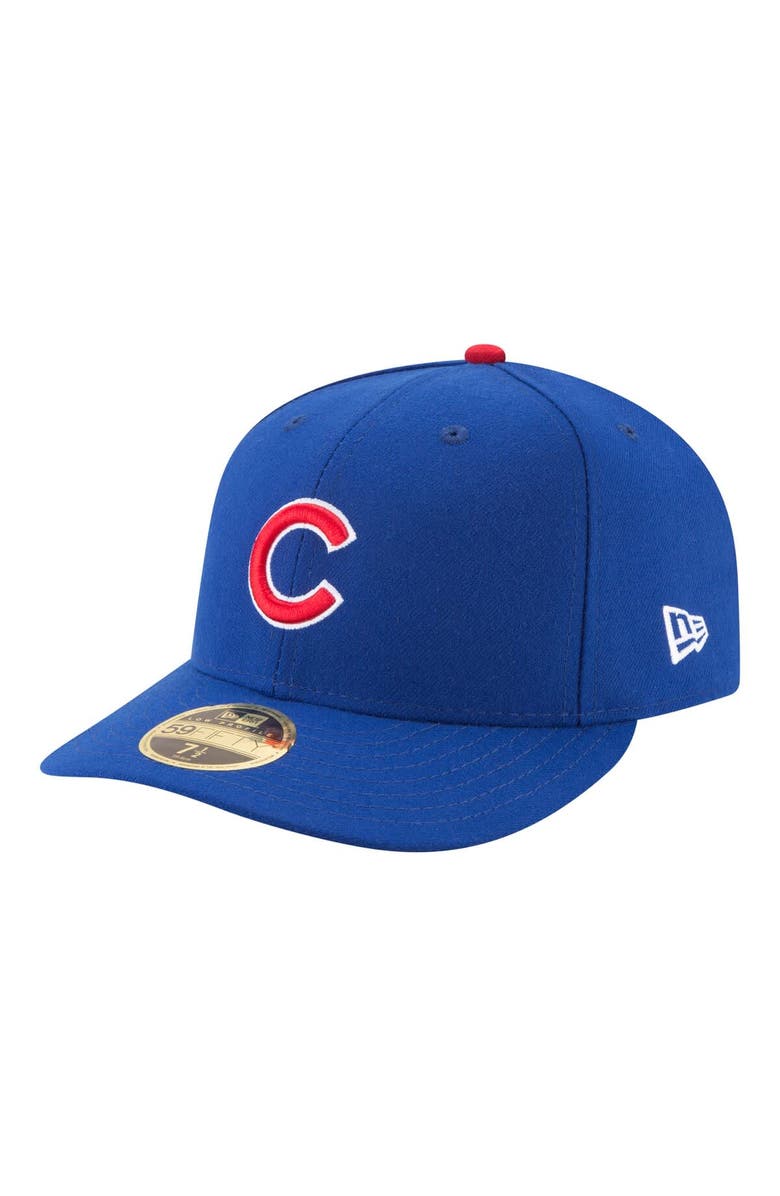 New Era Men's New Era Royal Chicago Cubs 150th Anniversary Low Profile 59FIFTY Fitted Hat, Alternate, color, Royal
