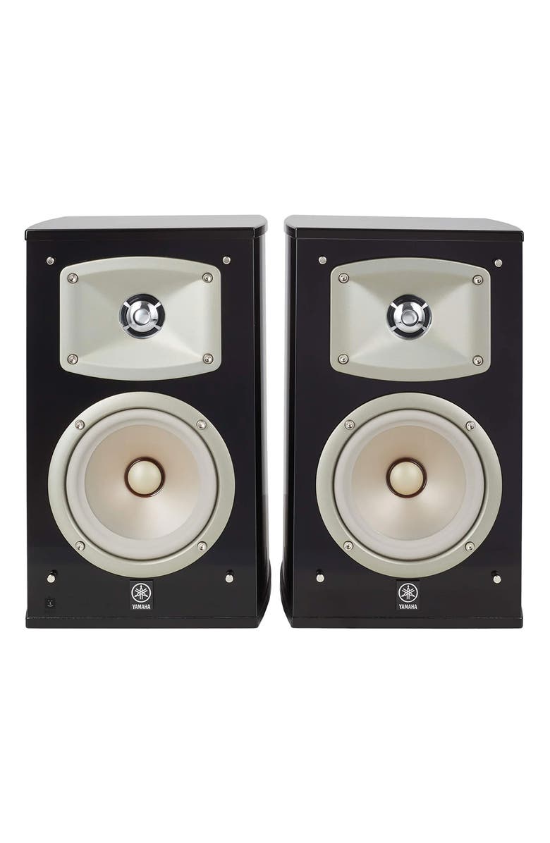 Yamaha NS-333 Bookshelf Speakers with Crossover - Pair, Alternate, color, Black