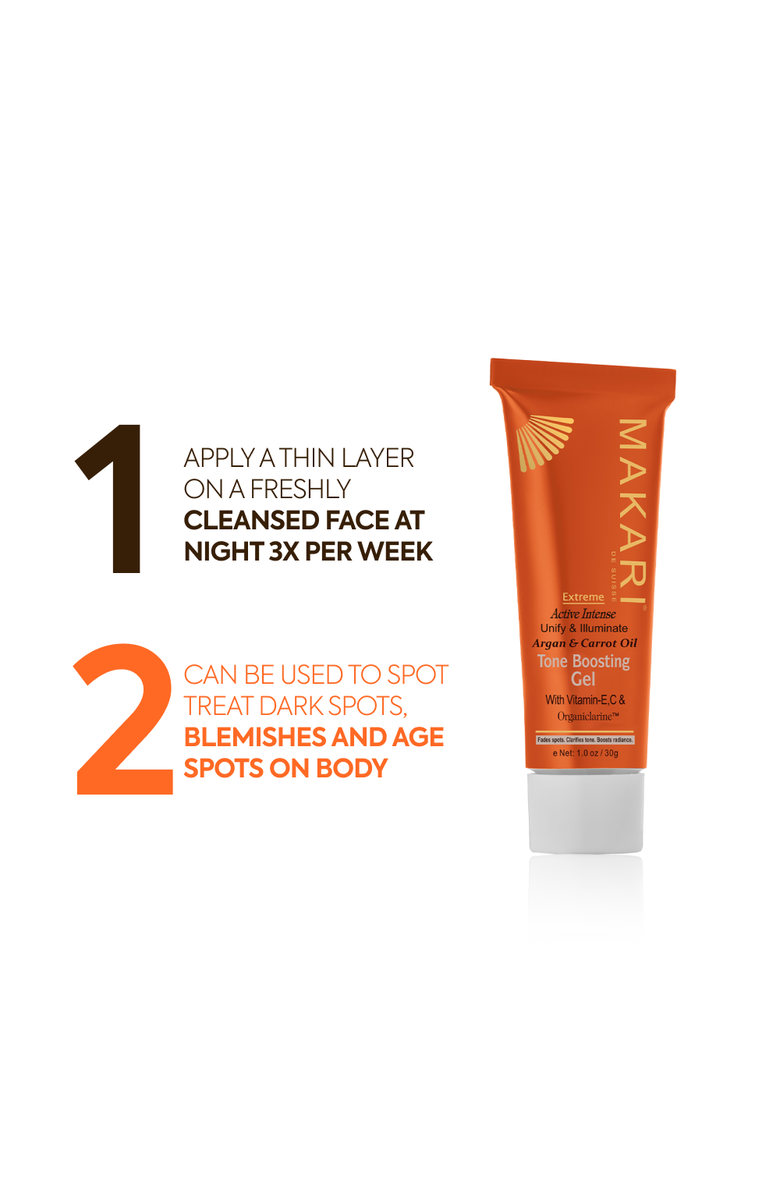 Makari de Suisse Extreme Argan & Carrot Oil Tone Boosting Gel, Alternate, color, NO COLOR