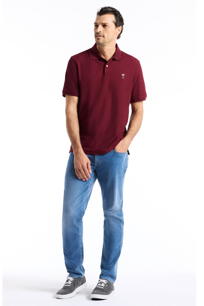 Belvar Knit Polo, Alternate, color, VELVET MAROON