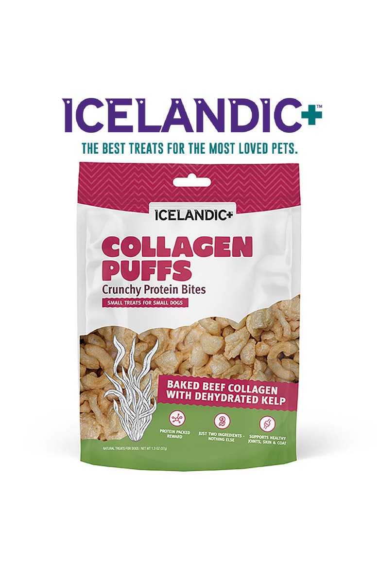 Baked Beef Collagen With Dehydrated Kelp 1.3oz Small Dog Treats, Alternate, color, Multicolored