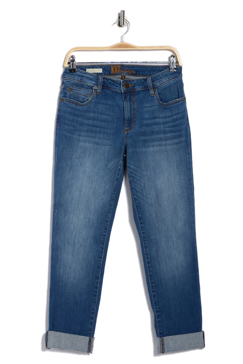 Katy Cuffed Boyfriend Jeans, Alternate, color, FIELD RUSH
