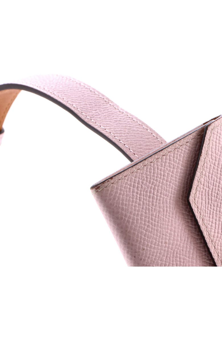 Pre-Owned Hermes Kelly Pocket Belt Leather Thin, Alternate, color, Mauve Pale