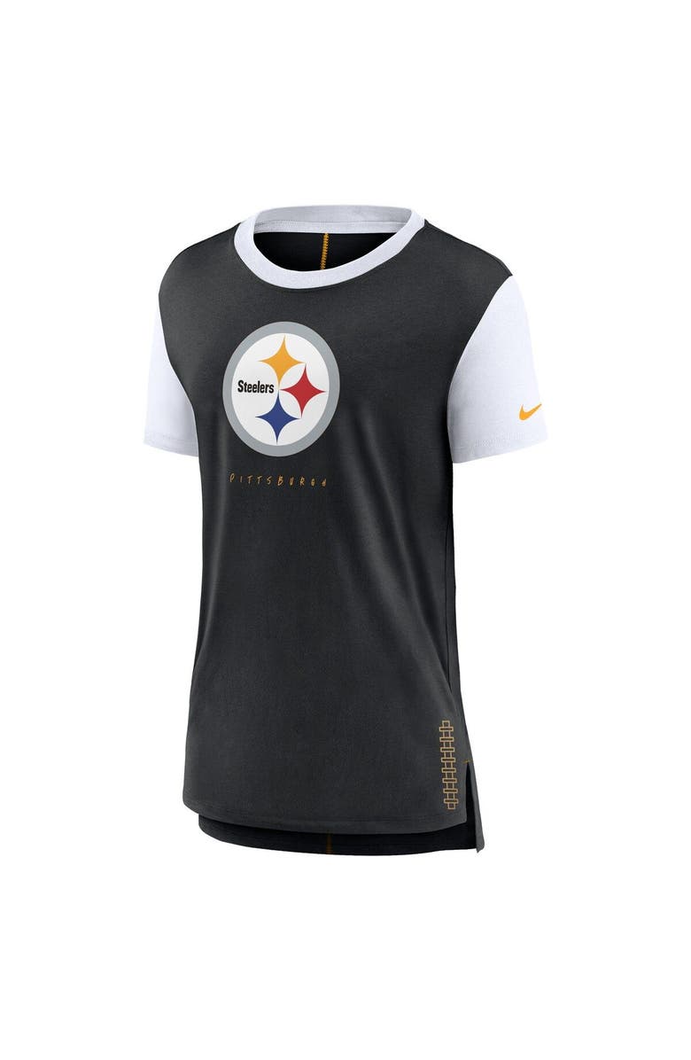 Nike Women's Nike Black Pittsburgh Steelers Team T-Shirt, Alternate, color,